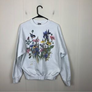 Vintage 90s Tultex Heavyweight Cotton Crewneck Sz M